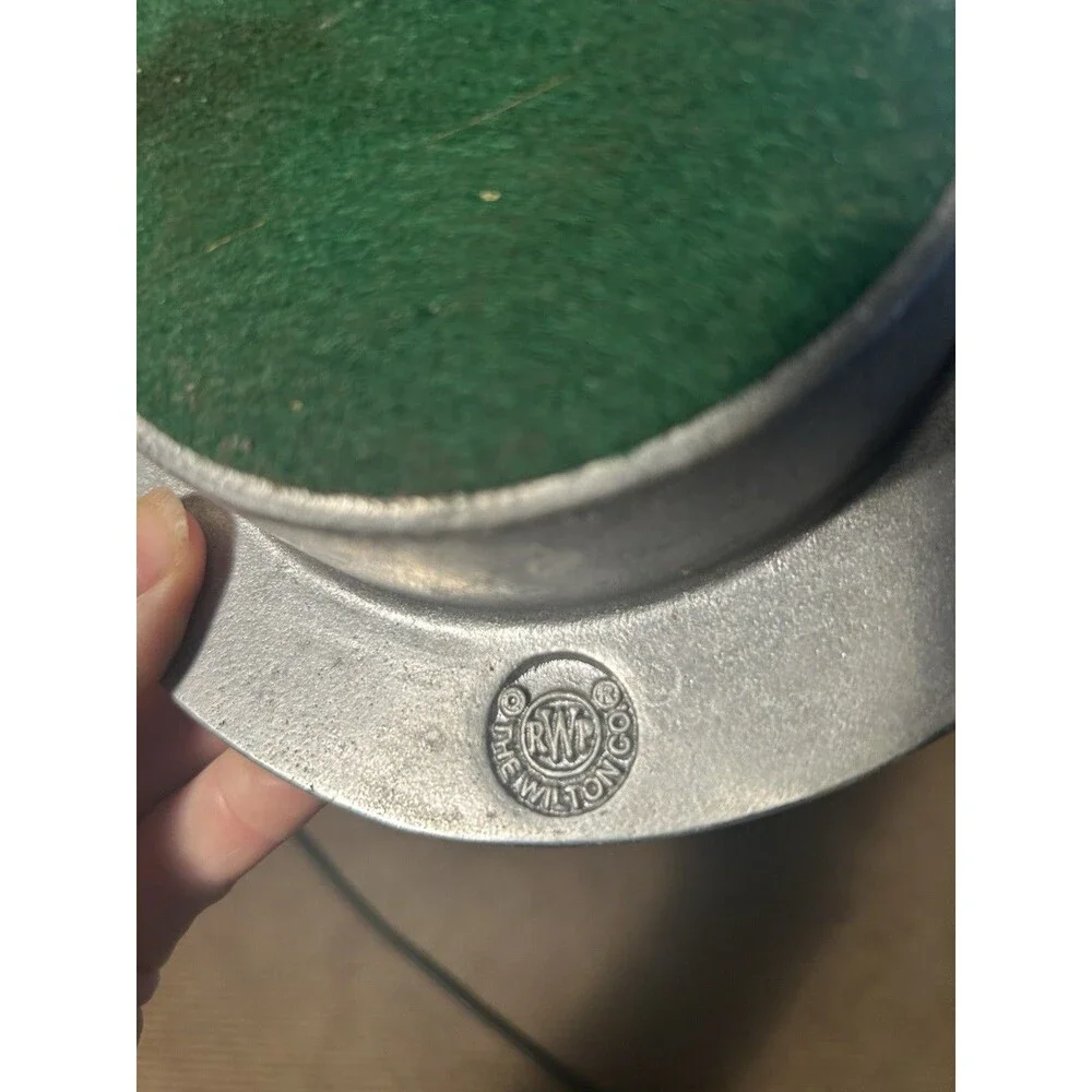 RWP Wilton Plate + Bowl 2 Pewter Serving Plates Reggae Pattern African Motif